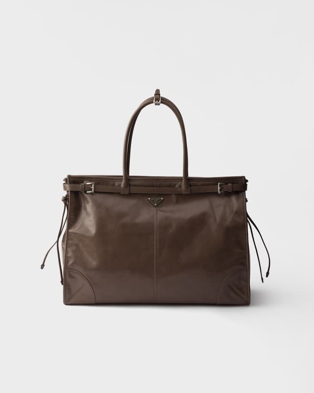 Prada Prada Bonnie leather tote bag