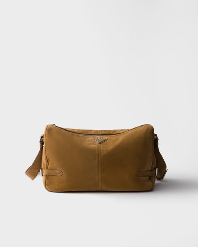 Prada Suede shoulder bag