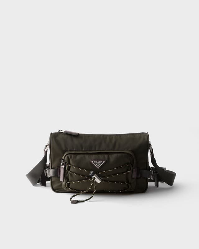 Prada Prada Speedrock Re-Nylon and leather shoulder bag