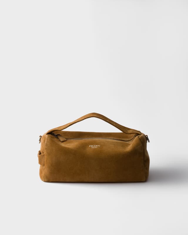 Prada Suede shoulder bag