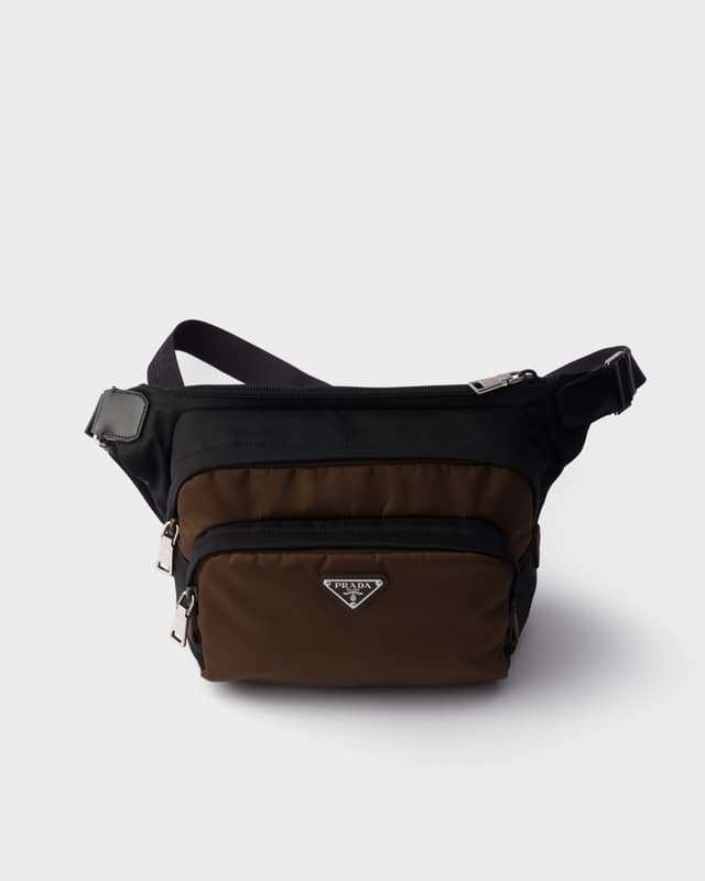 Prada Re-Nylon and Saffiano leather shoulder bag