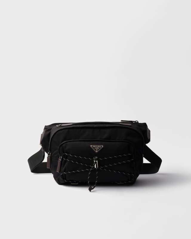 Prada Prada Speedrock Re-Nylon and leather shoulder bag