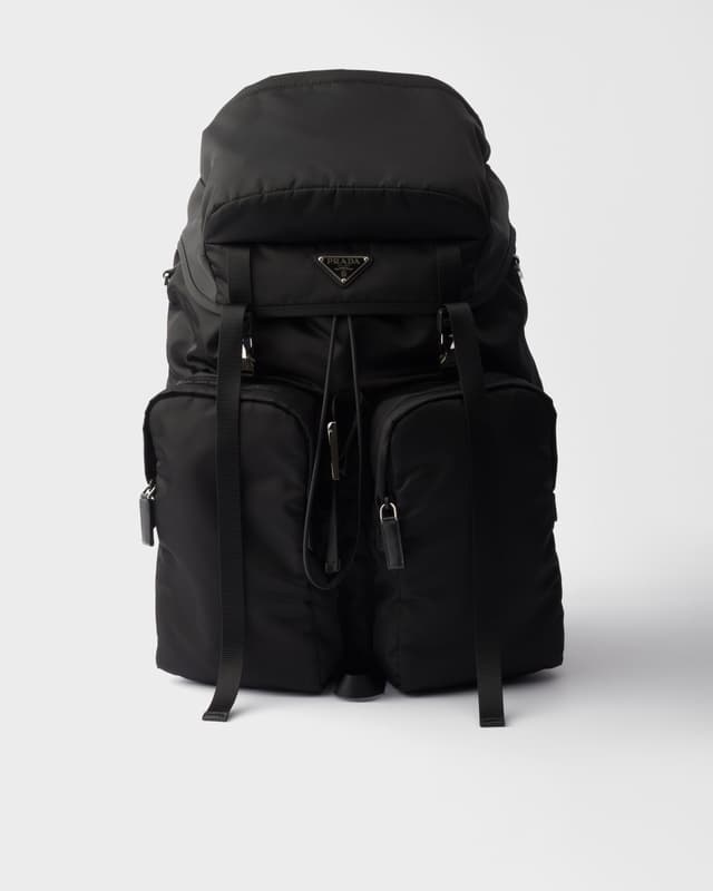Prada Re-Nylon and Saffiano leather backpack