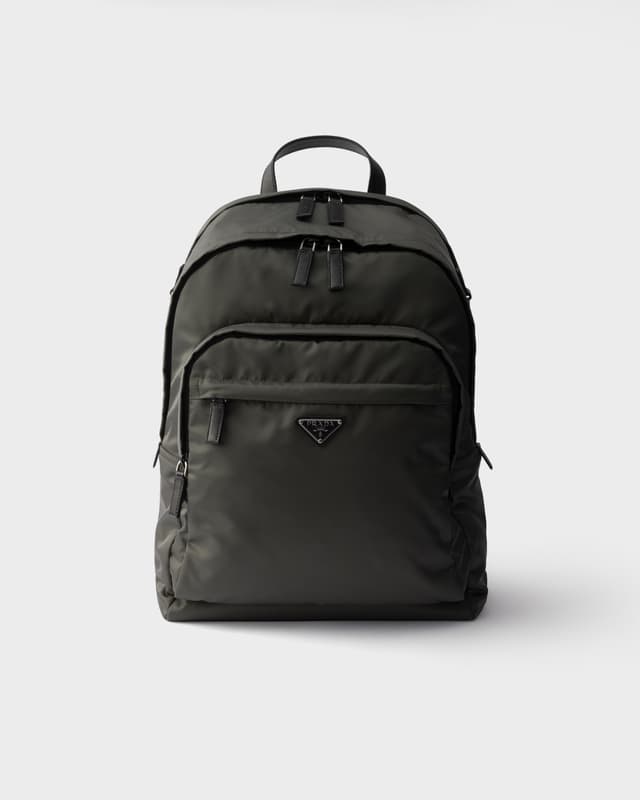 Prada Re-Nylon and Saffiano leather backpack