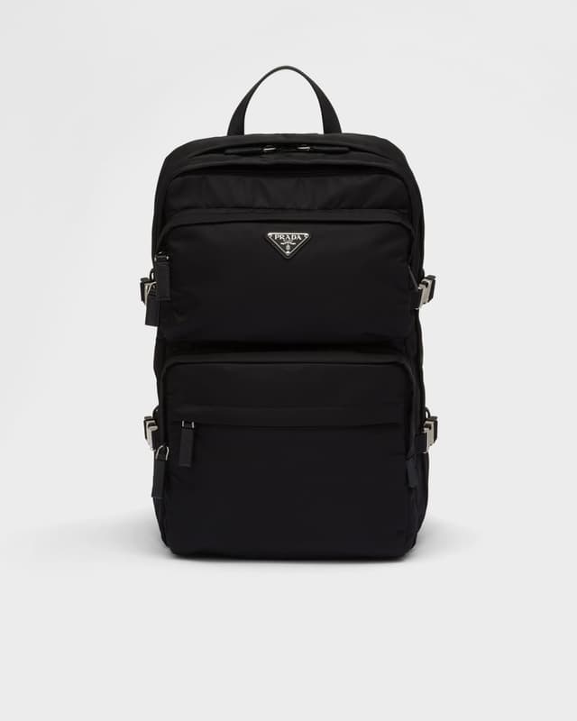 Prada Re-Nylon and Saffiano leather backpack