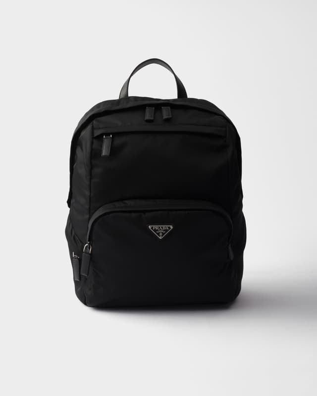Prada Re-Nylon and Saffiano leather backpack