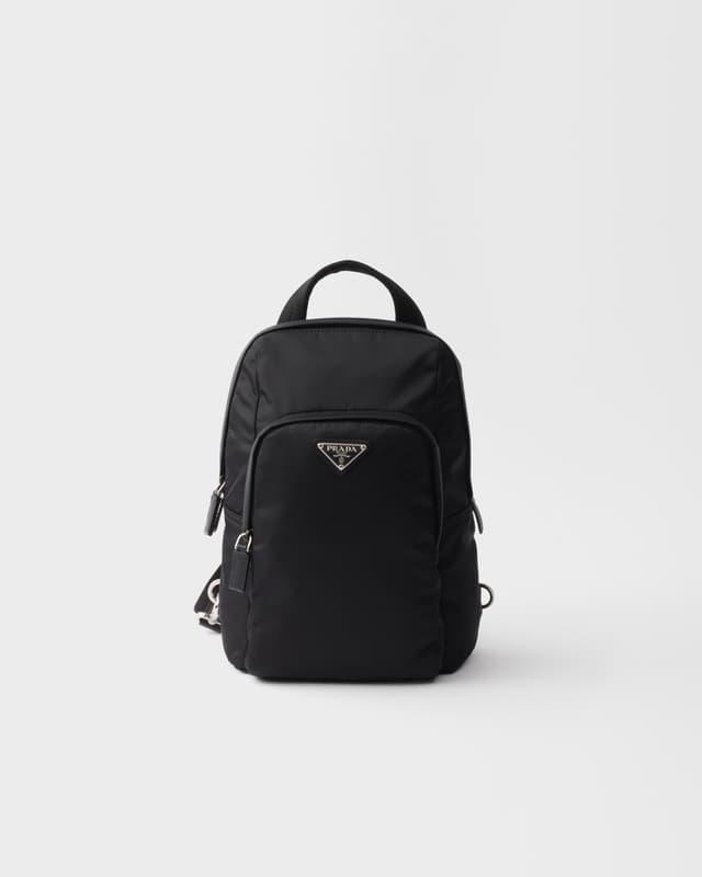Prada Re-Nylon and Saffiano leather backpack