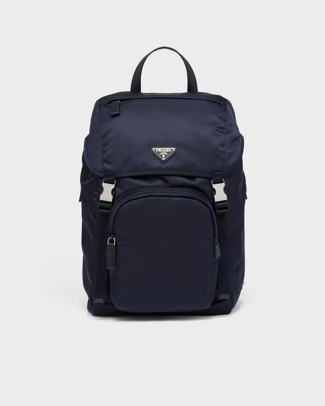 Prada Re-Nylon and Saffiano leather backpack