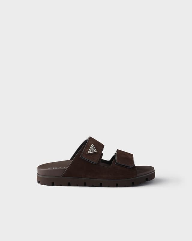 Prada Suede band sandals