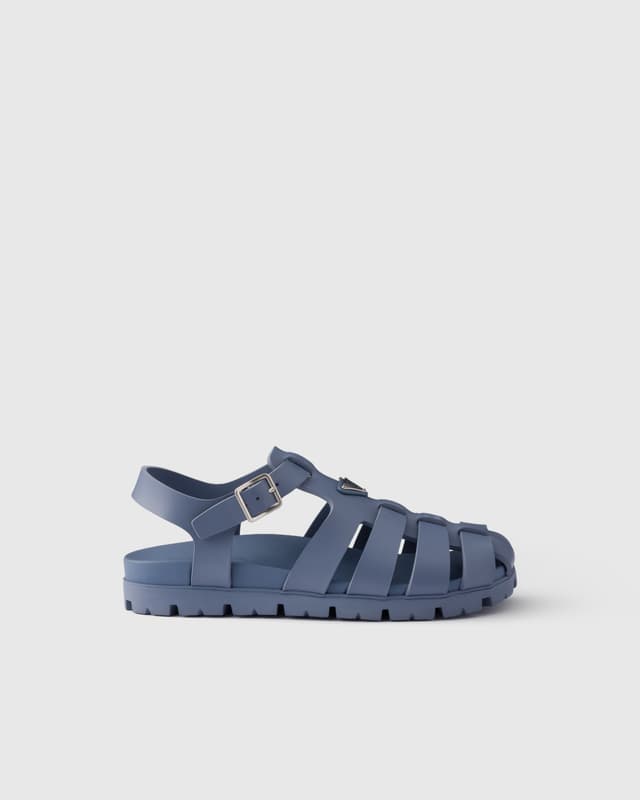 Prada Rubber fisherman sandals