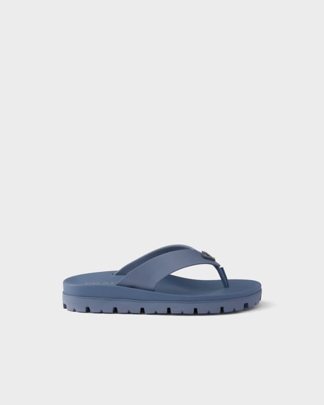 Prada Rubber thong sandals