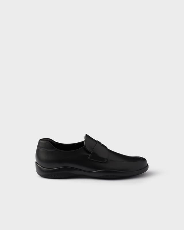 Prada Toblach leather loafers