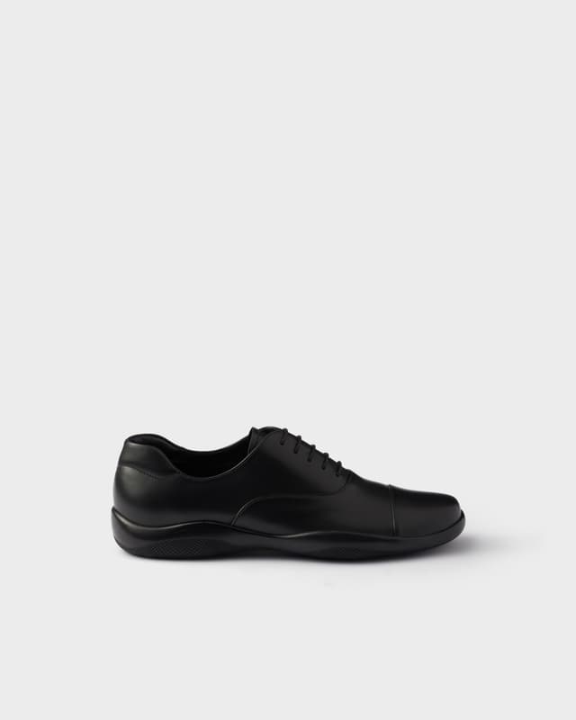 Prada Toblach laced leather shoes