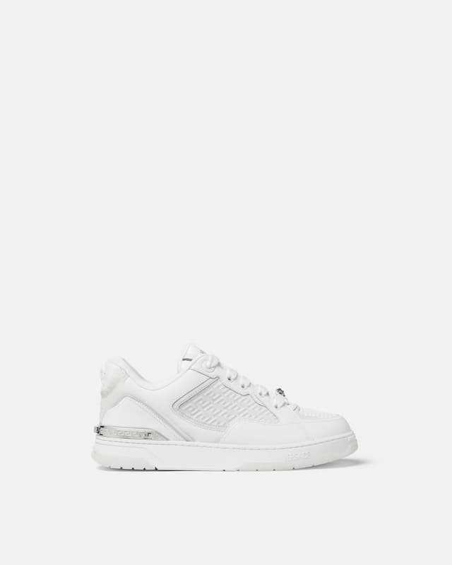 Versace biggie basket leather sneakers