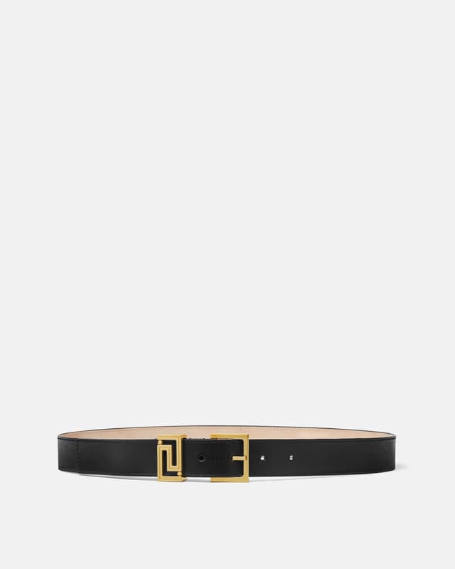 Versace greca goddess leather belt 3 cm