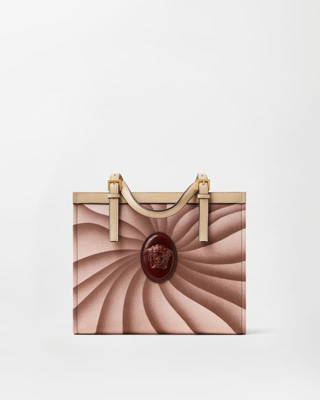 Versace riviere printed canvas tote