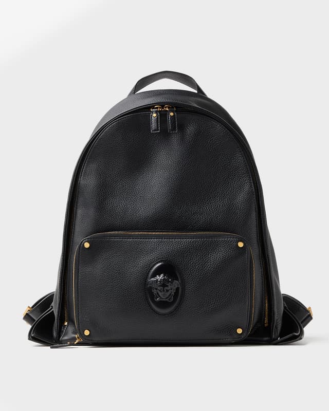 Versace lou leather backpack