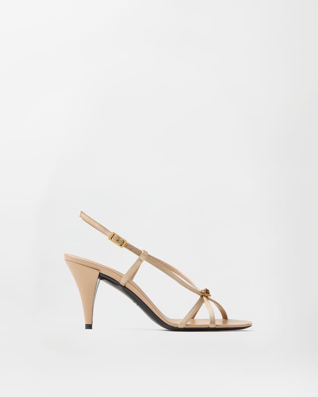Versace valentina satin sandals 80 mm