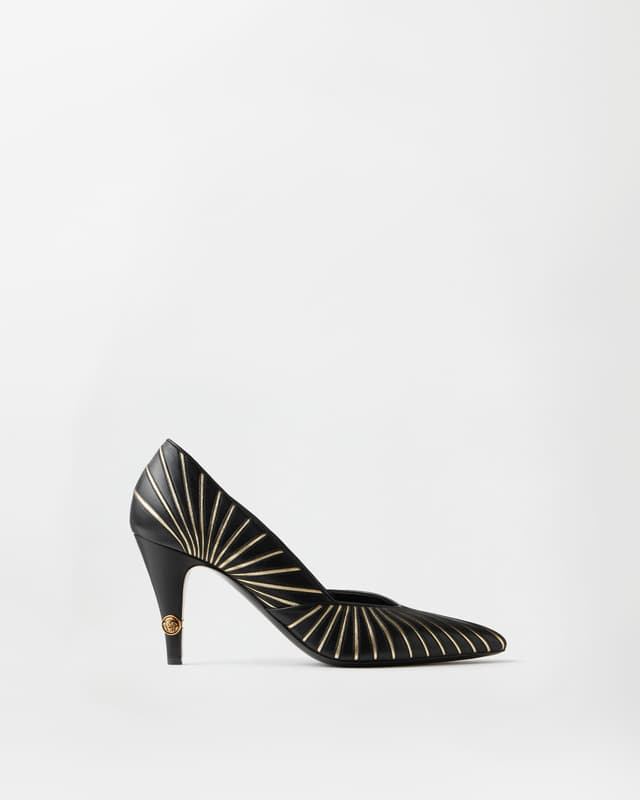 Versace gianni nappa pumps 90 mm