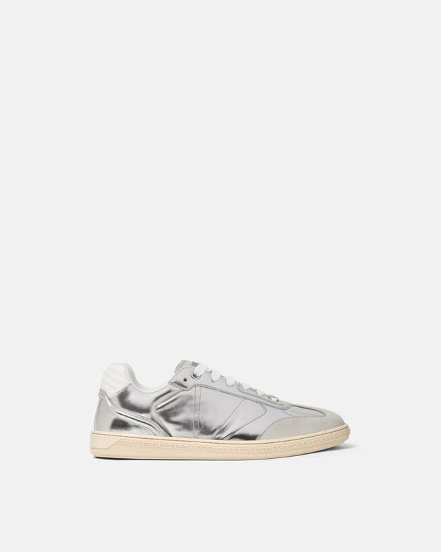 Versace greca court metallic sneakers