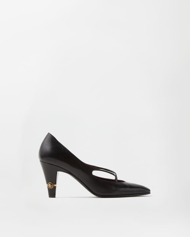 Versace giulietta leather pumps 80 mm