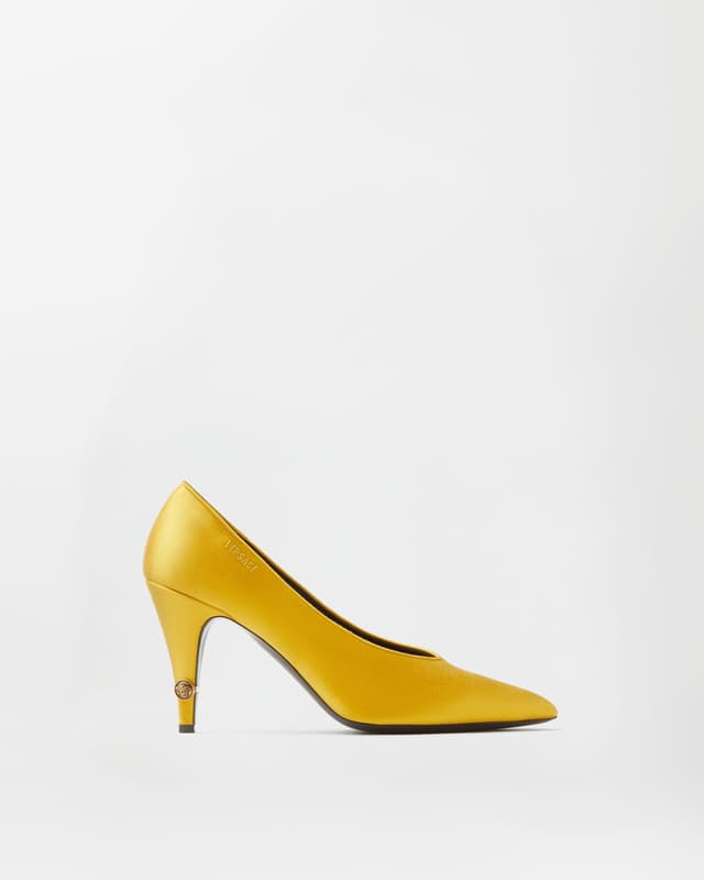 Versace gianni satin pumps 90 mm