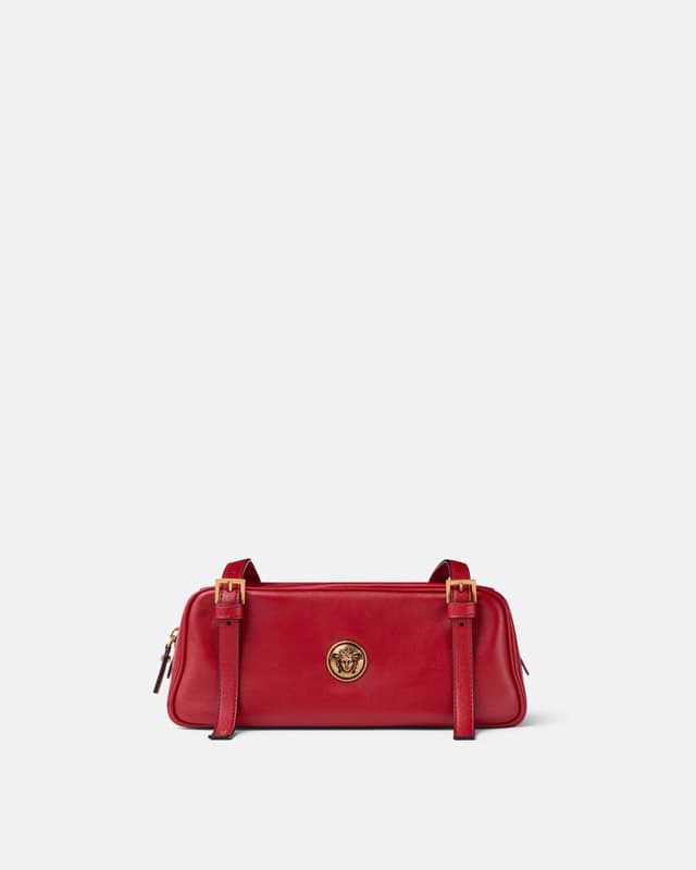 Versace embleme nappa bowling bag