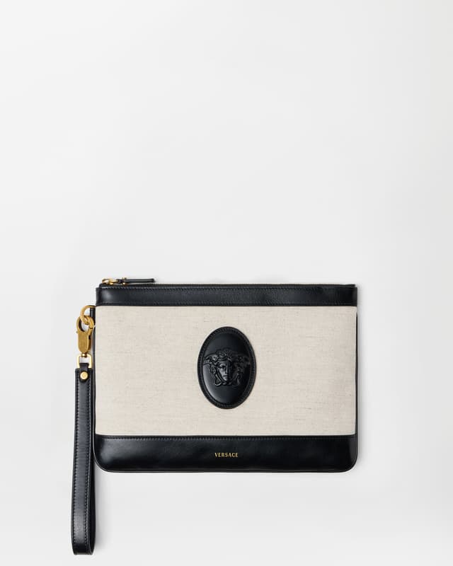 Versace riviere canvas pouch