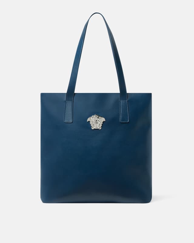 Versace la medusa leather tote