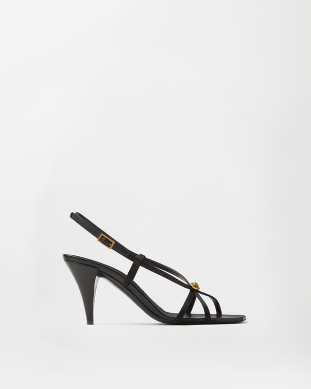 Versace valentina satin sandals 80 mm