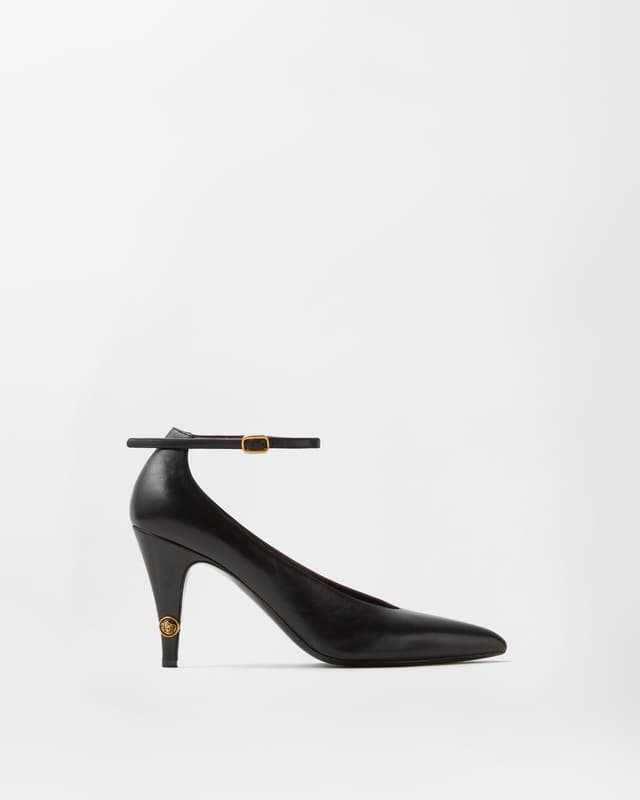 Versace gianni leather pumps 90 mm