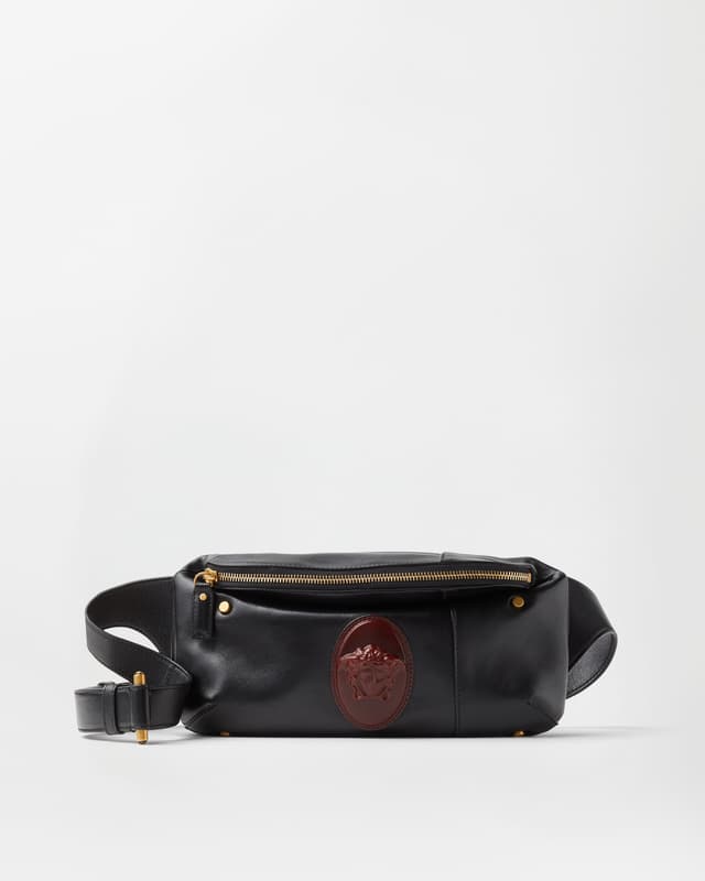 Versace lou small nappa belt bag